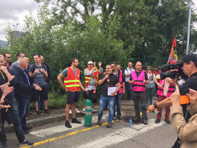 Journée de Grève à NTN-SNR