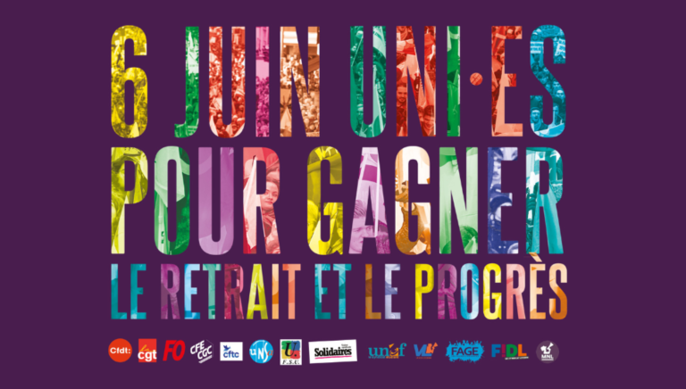 Le 6 juin débarquons, en grève et en manifestation pour maintenir la pression