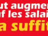 97,1 milliards d’euros de dividendes en 2023, le CAC 40 atteint encore des sommets, pas les salaires ! Tous ensemble, pour obtenir un nouveau système de classification