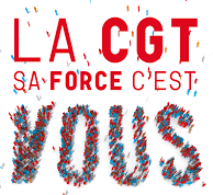 ENSEMBLE POUR ÊTRE PLUS FORTS SYNDIQUEZ-VOUS CGT