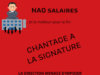 NAO Chantage habituel , Lettre Ouverte !!